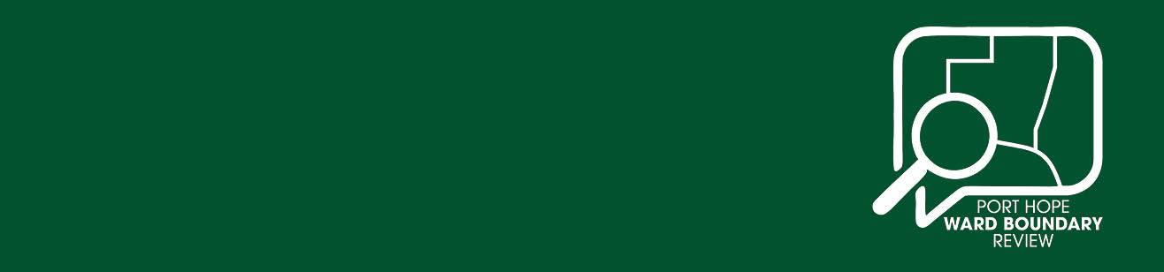 Green image with ward review logo